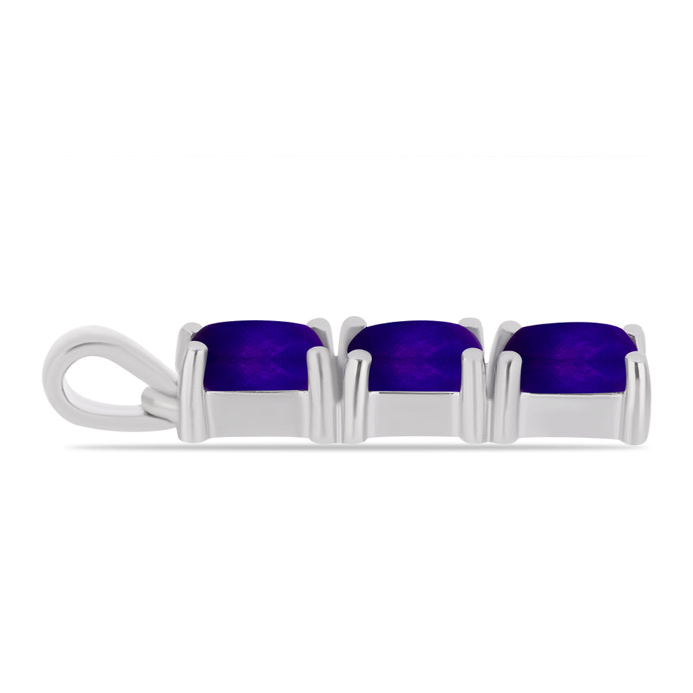 Pandantiv din Argint 925 ( 1.11 grame ) cu Jad Violet 0.89 Carate 2 