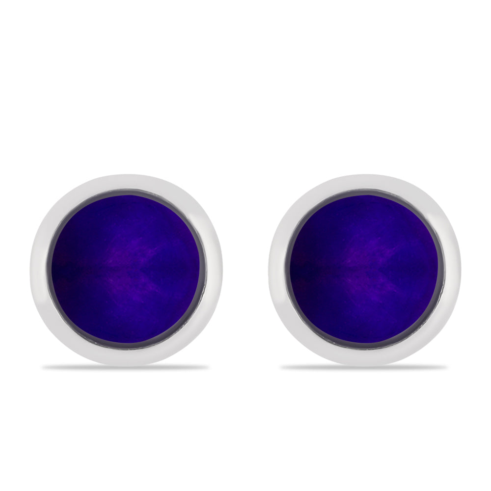 Cercei din Argint 925 ( 2.09 grame ) cu Jad Violet 4.05 Carate 1 