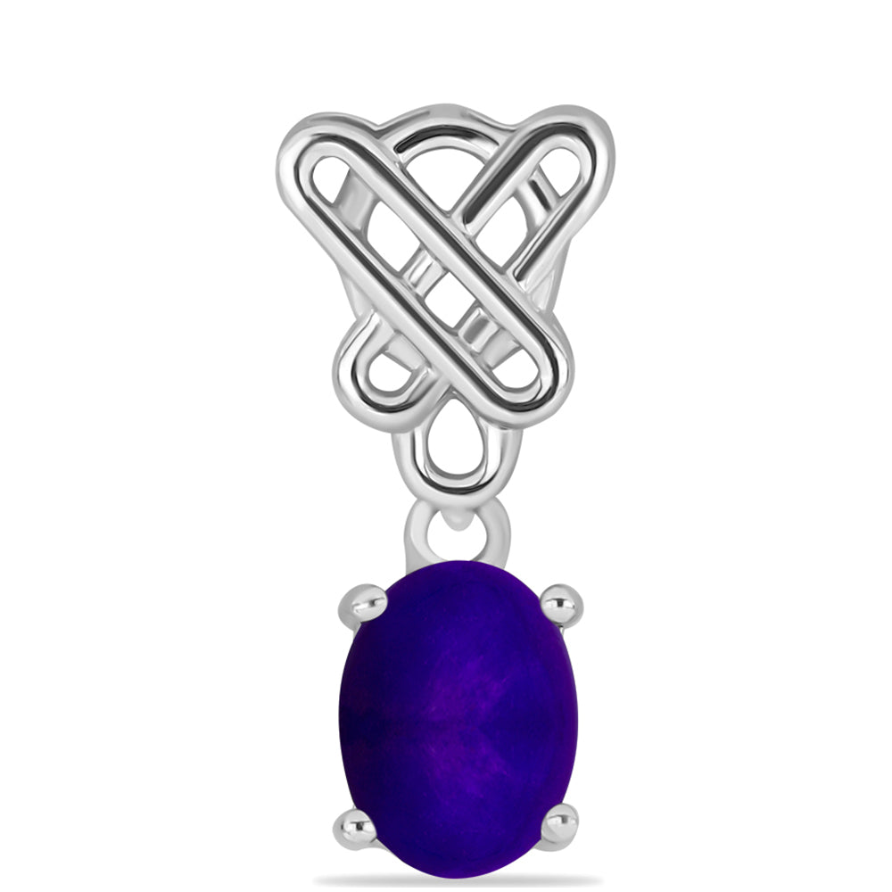 Pandantiv din Argint 925 ( 1.05 grame ) cu Jad Violet 1.22 Carate