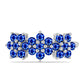 Inel din Argint 925 ( 1.64 grame ) cu Safir Albastru Australian 1.15 Carate