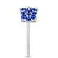 Inel din Argint 925 ( 1.64 grame ) cu Safir Albastru Australian 1.15 Carate