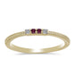 Inel din Argint 925 Placat cu Aur ( 1.46 grame ) cu Diamant Violet și Diamant Alb 0.06 Carate