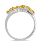 Inel din Argint 925 ( 4.94 grame ) cu Citrin Ural 1.32 Carate
