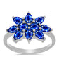Inel din Argint 925 ( 2.59 grame ) cu Safir Albastru Australian 3.07 Carate
