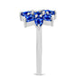 Inel din Argint 925 ( 2.59 grame ) cu Safir Albastru Australian 3.07 Carate