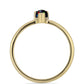Set din Argint 925 Placat cu Aur ( 2.51 grame ) cu Opal Etiopian Negru Lega Dembi 0.82 Carate ( Cercei+Inel )
