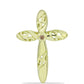 Pandantiv din Argint 925 Placat cu Aur ( 1.85 grame ) cu Diamant de culoarea Șampaniei 0.02 Carate