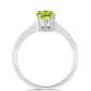 Inel din Argint 925 ( 2.57 grame ) cu Peridot Changbai 1.81 Carate