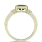 Inel din Argint 925 Placat cu Aur ( 3.18 grame ) cu Onix Negru Suwar 0.86 Carate