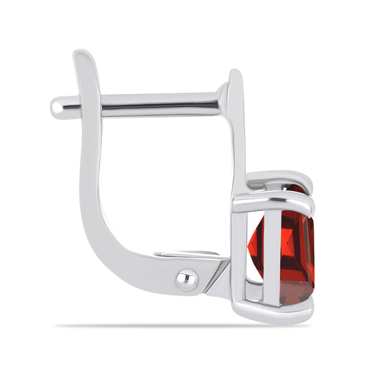 Cercei din Argint 925 ( 2.7 grame ) cu Granat Barton 3.03 Carate