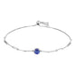 Brățară din Argint 925 ( 3.81 grame ) cu Tanzanit 0.77 Carate