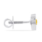 Set din Argint 925 ( 3.83 grame ) cu Citrin Ural 0.33 Carate ( Cercei+Inel )