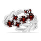 Inel din Argint 925 ( 3.8 grame ) cu Granat Barton 1.32 Carate