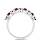Inel din Argint 925 ( 3.16 grame ) cu Granat Barton 2.67 Carate