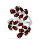 Inel din Argint 925 ( 5.44 grame ) cu Granat Barton 4.99 Carate