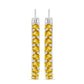 Cercei din Argint 925 ( 6.48 grame ) cu Citrin Ural 2.14 Carate