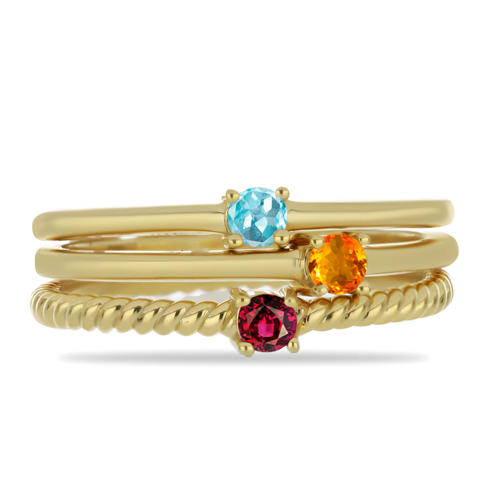 Set din Argint 925 Placat cu Aur ( 4.56 grame ) cu Granat Barton și Citrin Ural 0.39 Carate ( Inel )