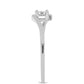 Inel din Argint 925 ( 1.71 grame ) cu Diamant Alb 0.01 Carate