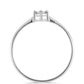 Inel din Argint 925 ( 1.56 grame ) cu Diamant Alb 0.01 Carate