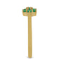Inel din Argint 925 Placat cu Aur ( 1.64 grame ) cu Smarald Brazilian 0.3 Carate