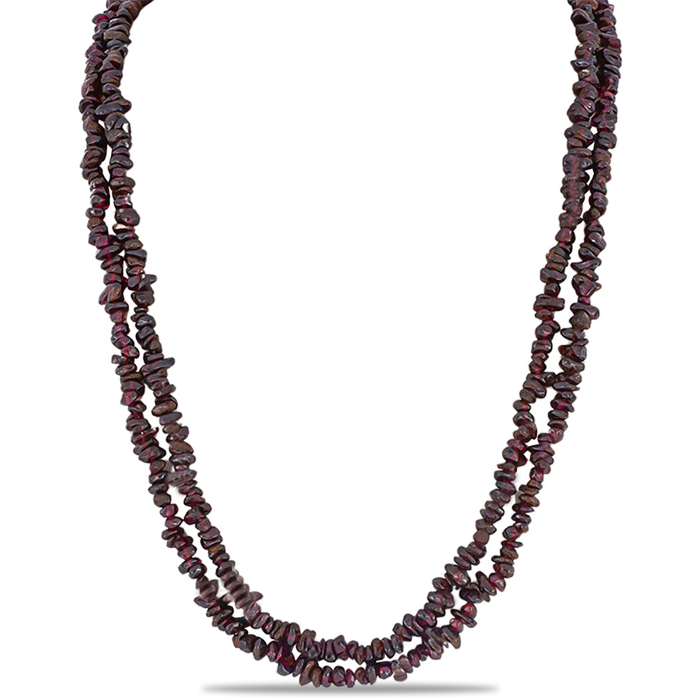 Colier din Pepită ( 94.99 grame ) cu Granat Barton 474.97 Carate 1 