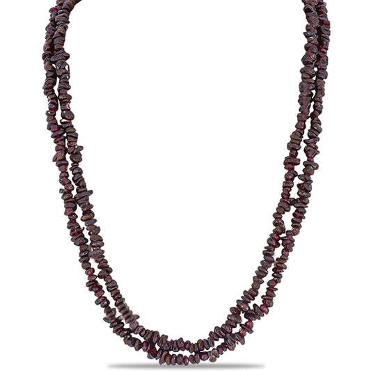 Colier din Pepită ( 94.99 grame ) cu Granat Barton 474.97 Carate