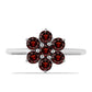 Inel din Argint 925 ( 1.67 grame ) cu Granat Barton 1.06 Carate