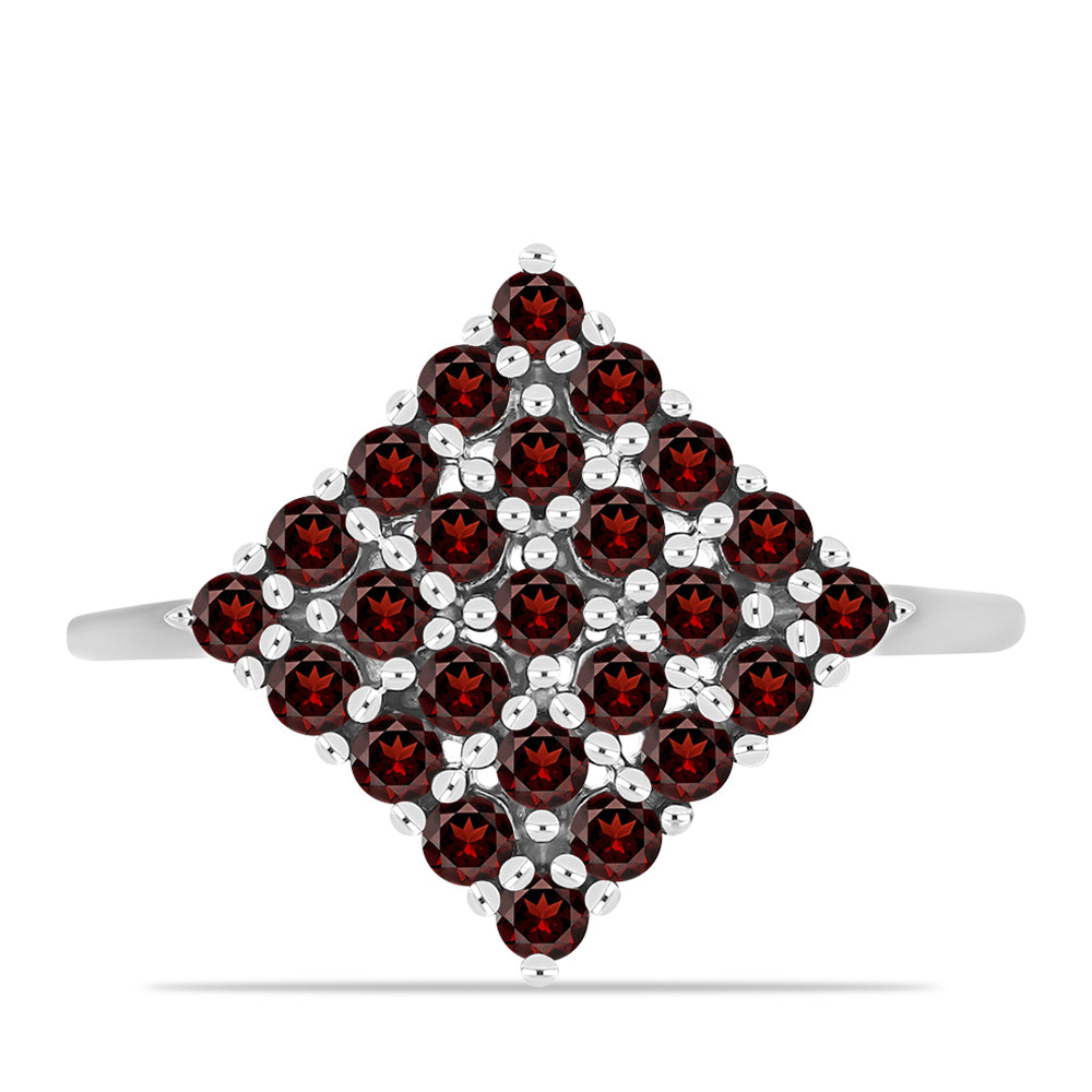 Inel din Argint 925 ( 2.9 grame ) cu Granat Barton 1.13 Carate