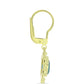 Cercei din Argint 925 Placat cu Aur ( 3.02 grame ) cu Labradorit 1.63 Carate