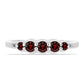 Inel din Argint 925 ( 1.73 grame ) cu Granat Barton 0.57 Carate