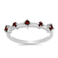 Inel din Argint 925 ( 1.63 grame ) cu Granat Barton 0.28 Carate