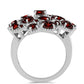 Inel din Argint 925 ( 6.39 grame ) cu Granat Barton 4.9 Carate