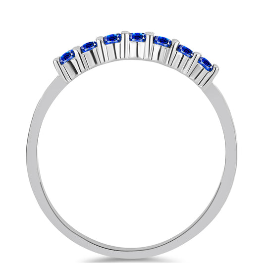 Inel din Argint 925 ( 1.15 grame ) cu Safir Albastru Australian 0.39 Carate