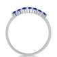 Inel din Argint 925 ( 1.15 grame ) cu Safir Albastru Australian 0.39 Carate