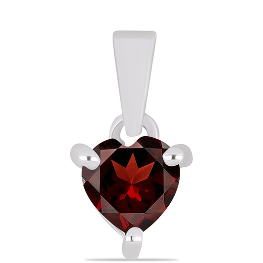 Pandantiv din Argint 925 ( 0.47 grame ) cu Granat Barton 0.55 Carate