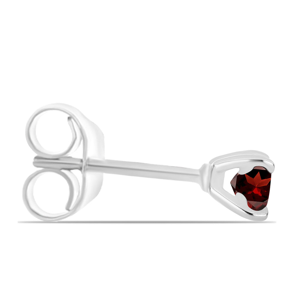 Cercei din Argint 925 ( 0.76 grame ) cu Granat Barton 0.77 Carate 2 