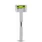 Inel din Argint 925 ( 2.71 grame ) cu Peridot Changbai 1.02 Carate
