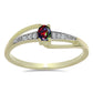 Inel din Argint 925 Placat cu Aur ( 1.65 grame ) cu Opal Etiopian Negru Lega Dembi și Topaz Alb 0.14 Carate