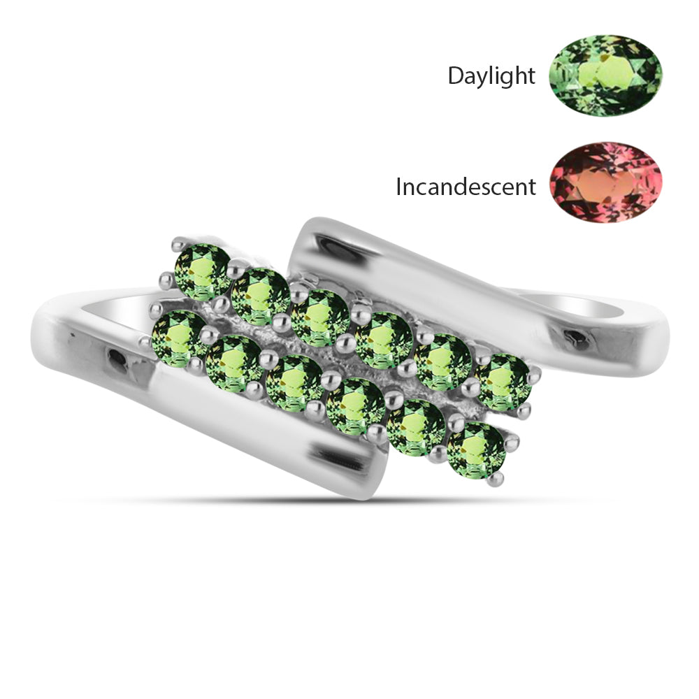 Inel din Argint 925 ( 2.41 grame ) cu Alexandrit Natural 0.44 Carate