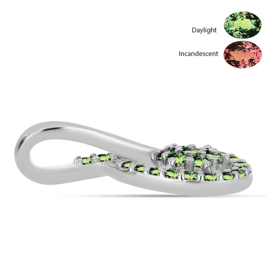 Pandantiv din Argint 925 ( 1.62 grame ) cu Alexandrit Natural 0.63 Carate