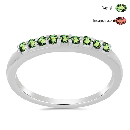 Inel din Argint 925 ( 2.28 grame ) cu Alexandrit Natural 0.36 Carate