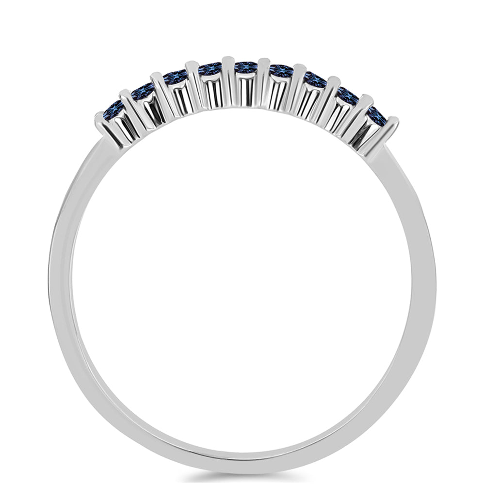 Inel din Argint 925 ( 1.53 grame ) cu Moissanite Violet Imperial 0.23 Carate