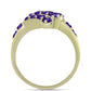 Inel din Argint 925 Placat cu Aur ( 3.52 grame ) cu Ametist Marocan 1.31 Carate