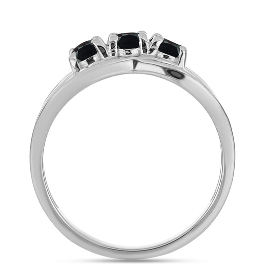 Inel din Argint 925 ( 2.84 grame ) cu Obsidian 0.97 Carate