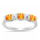 Inel din Argint 925 ( 2.39 grame ) cu Safir Padparadscha 1.38 Carate