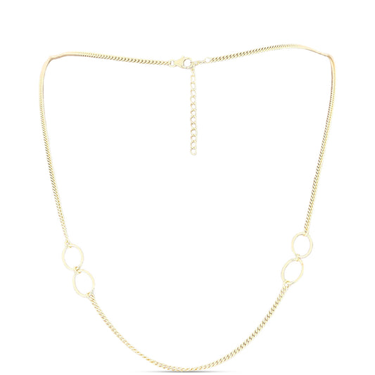 Lanț din Argint 925 Placat cu Aur ( 7.05 grame )