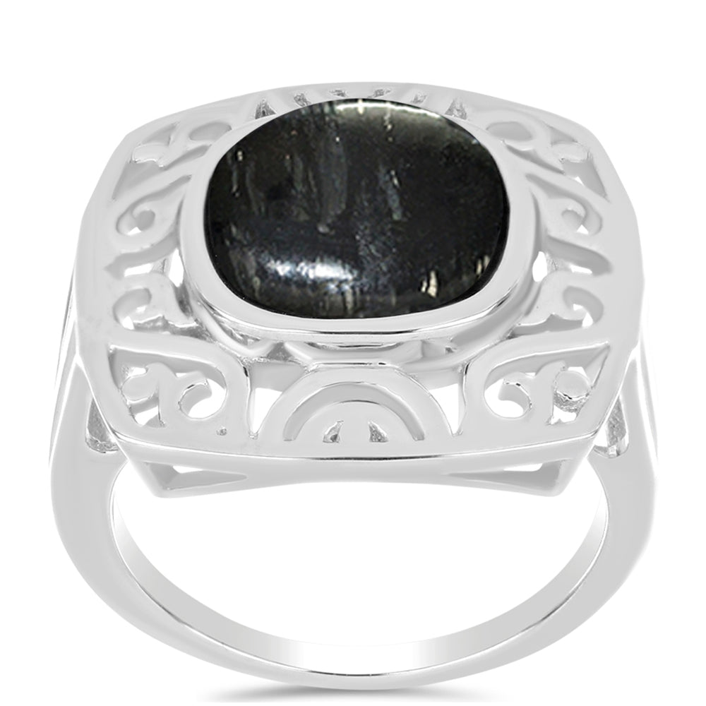 Inel din Argint 925 ( 5.05 grame ) cu Jasp Picasso 4.68 Carate 3 