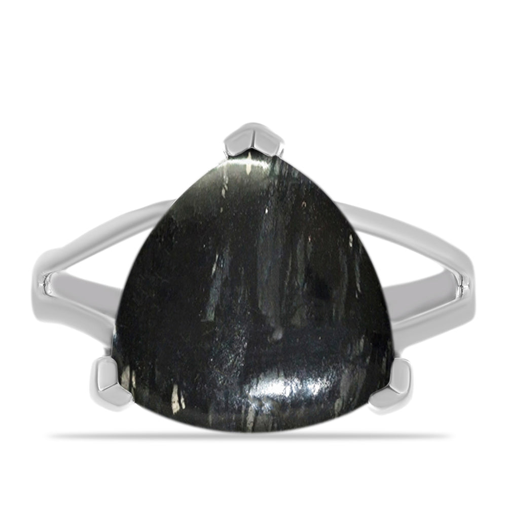 Inel din Argint 925 ( 3.17 grame ) cu Jasp Picasso 9.8 Carate 1 