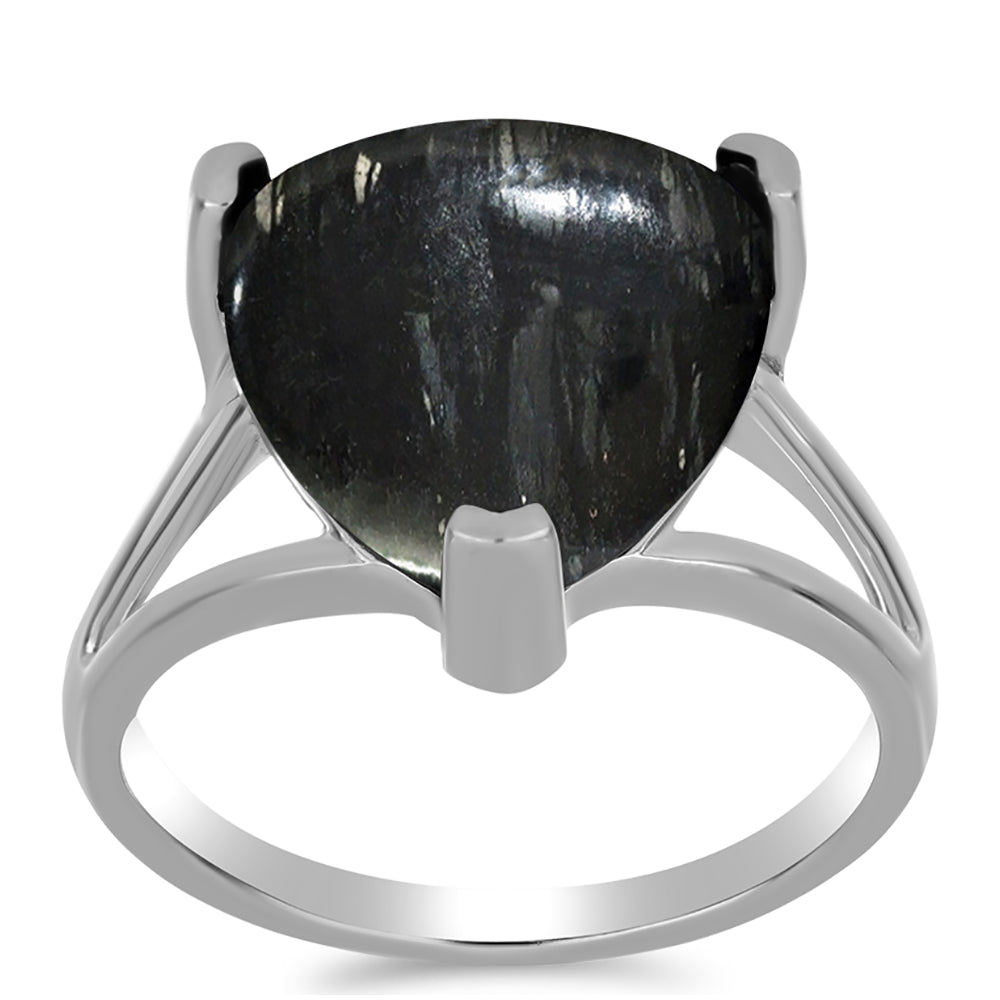 Inel din Argint 925 ( 3.17 grame ) cu Jasp Picasso 9.8 Carate 3 