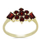 Inel din Argint 925 Placat cu Aur ( 2.01 grame ) cu Granat Barton 1.97 Carate